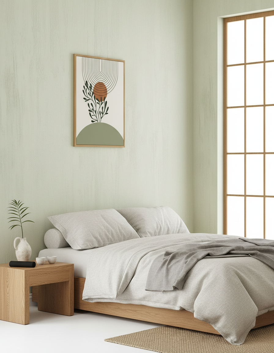 Botanical Geometry Wall Art Set Framed (3-Piece)